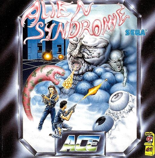 Alien Syndrome box art for Amiga